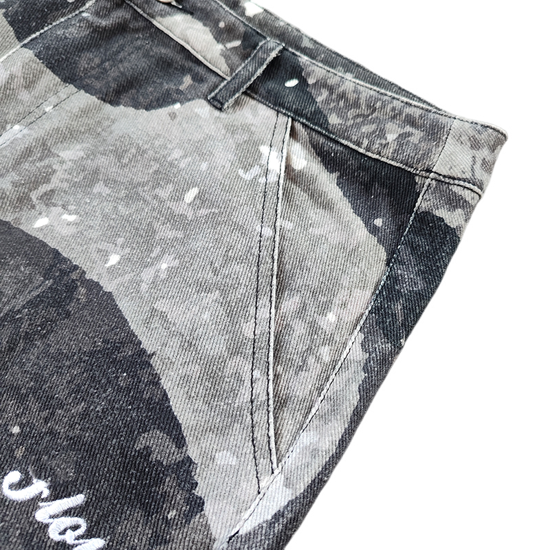 private label mens flared trousers