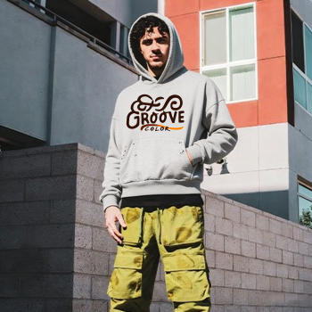 Oversized Hoodie Supplier | Custom Men's Distressed French Terry Hoodies for Streetwear Brands | Groovecolor