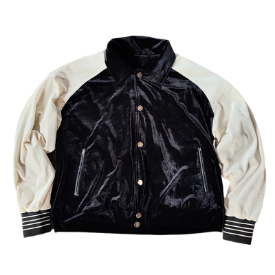 Casual Varsity Jacket Manufacturer | Custom Vintage Flannel Oversized High School Jackets Retro Embroidery Long Sleeve Winter Coat For Men