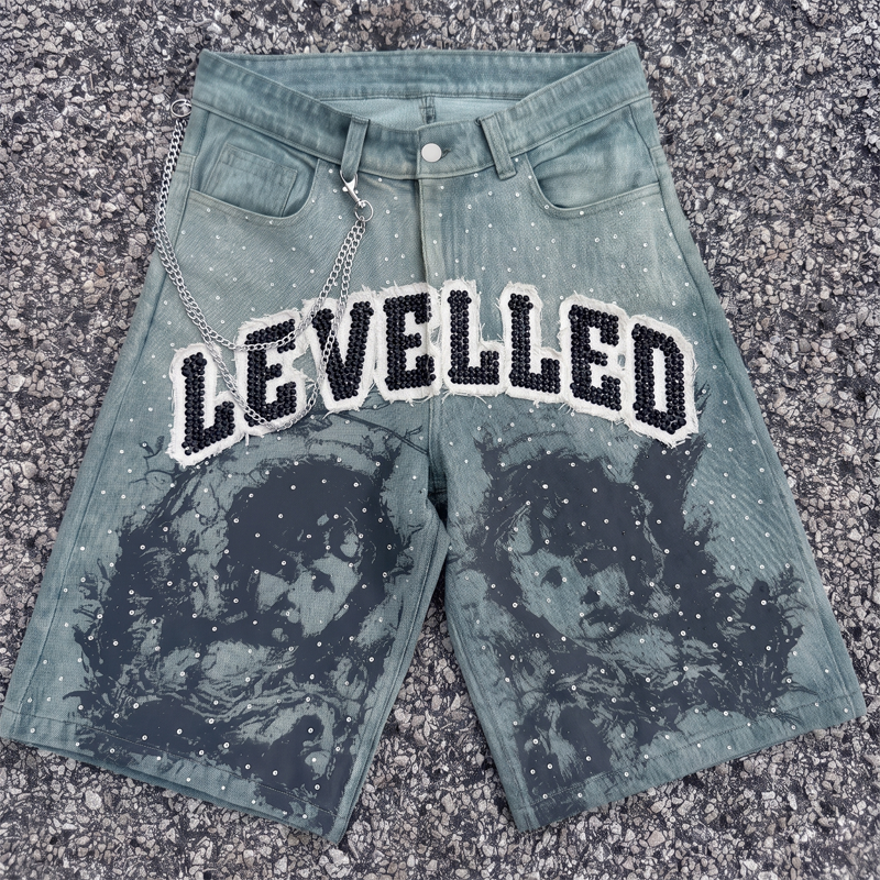 streetwear manufacturer denim jean shorts