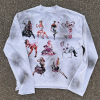 Custom Graphic Long Sleeve Tee Manufacturer | Premium DTG Print & Vintage Spray Effect | Groovecolor