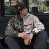 Custom Oversized CAMO Graffiti Patchwork Zip Up Hoodie for Streetwear Brands