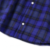 Custom Streetwear Manufacturer | Custom Men's Oversized Patchwork Plaid Shirt | Customized Long Sleeve Tee For Men
