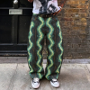 Custom Men's All Over Print Baggy Jeans | OEM Denim Pants Streetwear Hip Hop Trousers