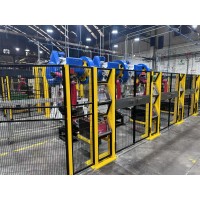 The tableware industry in South America achieves automation upgrade with industrial robots.