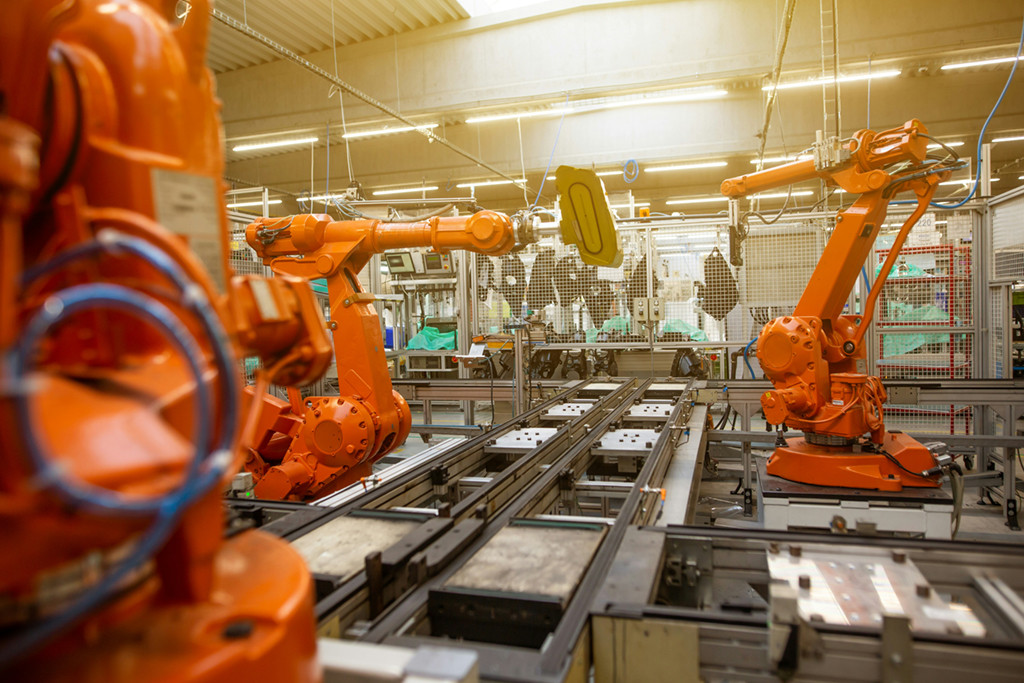 Industrial Robots in Manufacturing Automation