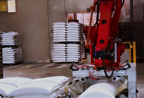 50kg Fertilizer Bag Automatic Palletizing Solution