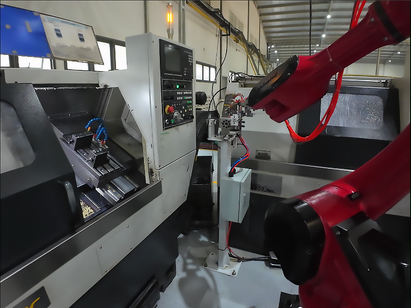 Robot for CNC Loading & Unloading
