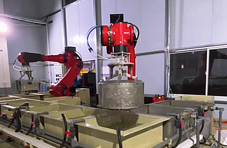 Six Axis Pick and Place Robot Automation