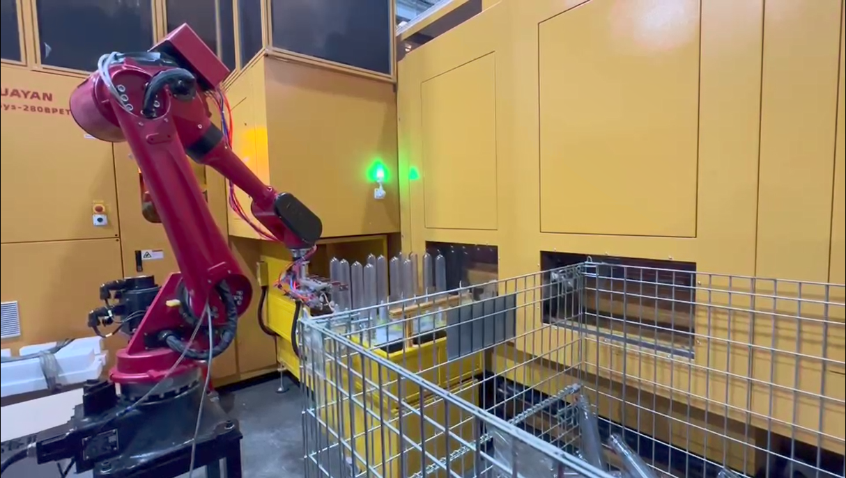 Automation of Bottle Preform Blowing Loading and Unloading in Asia: A Production Revolution Underway