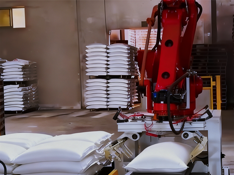 50kg Fertilizer Bag Automatic Palletizing Solution