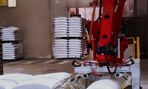 50kg Fertilizer Bag Automatic Palletizing Solution