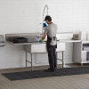 Stainless Steel Two Compartment Commercial Kitchen Sinks with Drainboards
