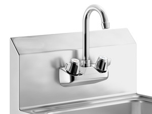parts of a hand washing sink