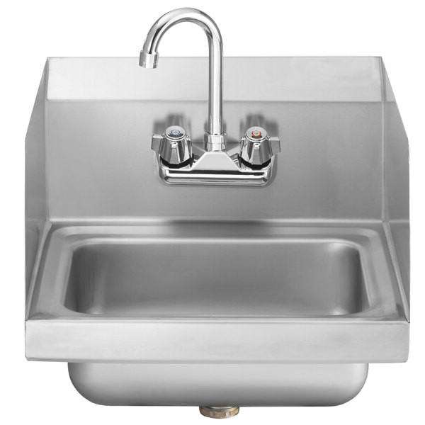 free standing commercial hand wash sink
