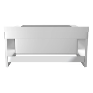 16-Gauge Stainless Steel One Compartment Floor Mop Sink