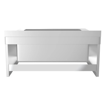 16-Gauge Stainless Steel One Compartment Floor Mop Sink