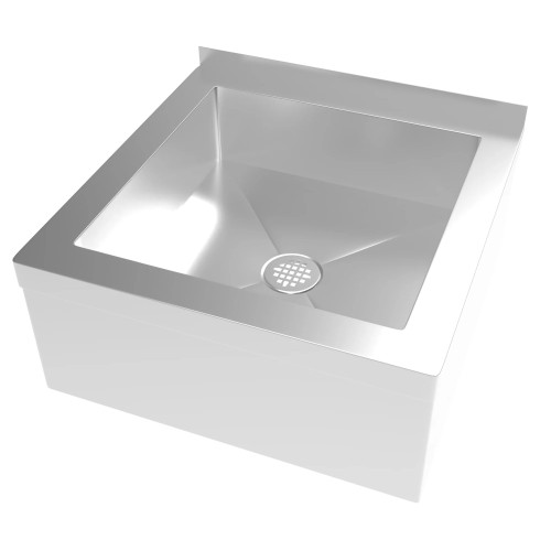 16-Gauge Stainless Steel One Compartment Floor Mop Sink