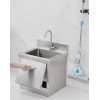304 Stainless Steel Mop Pool - Hospital & Workshop Cleaning