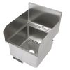 Stainless Steel Commercial Mop Sink for Easy Cleaning In Garage Gardening