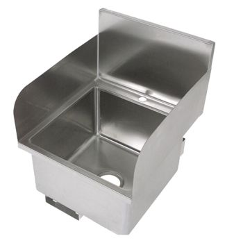 Stainless Steel Commercial Mop Sink for Easy Cleaning In Garage Gardening