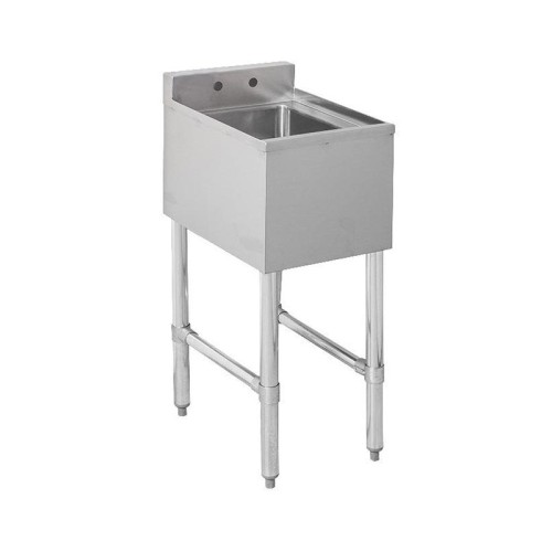 Commercial Bar Sink Stainless Steel Single-Compartment Underbar Sink