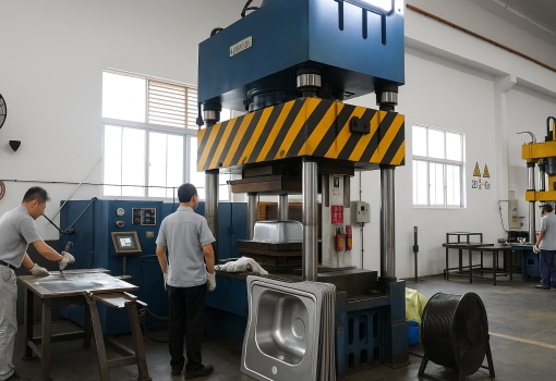 Rapid Production for Stainless Steel Sink
