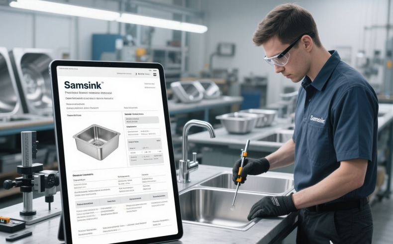 Quality Control for Stainless Steel Sink