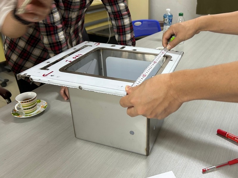 Precision measurement of stainless steel liner