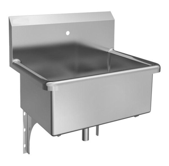 Wall Mounted Stainless Steel Medical  Exam Room Sink