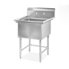 SUS304 Stainless Steel Laundry Sinks Freestanding