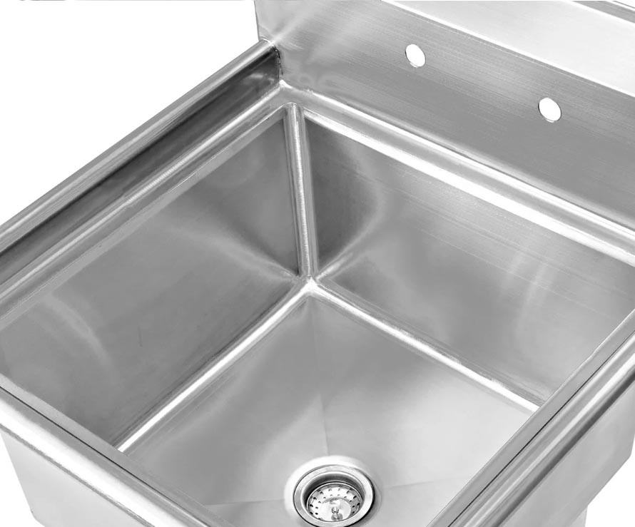 stainless laundry sink