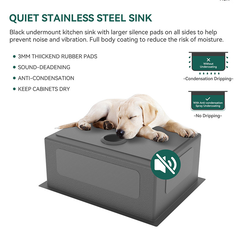 stainless sink