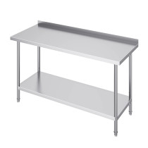 Stainless Steel Work Bench Commercial Worktables , Ideal for Commercial Kitchens, Restaurants