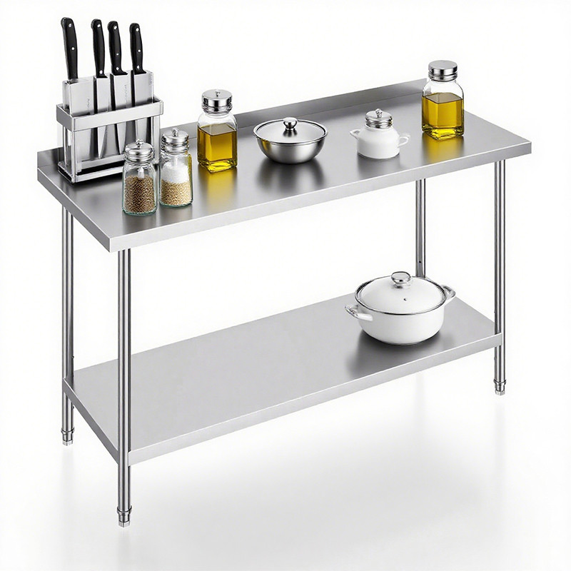 stainless steel kitchen work tables