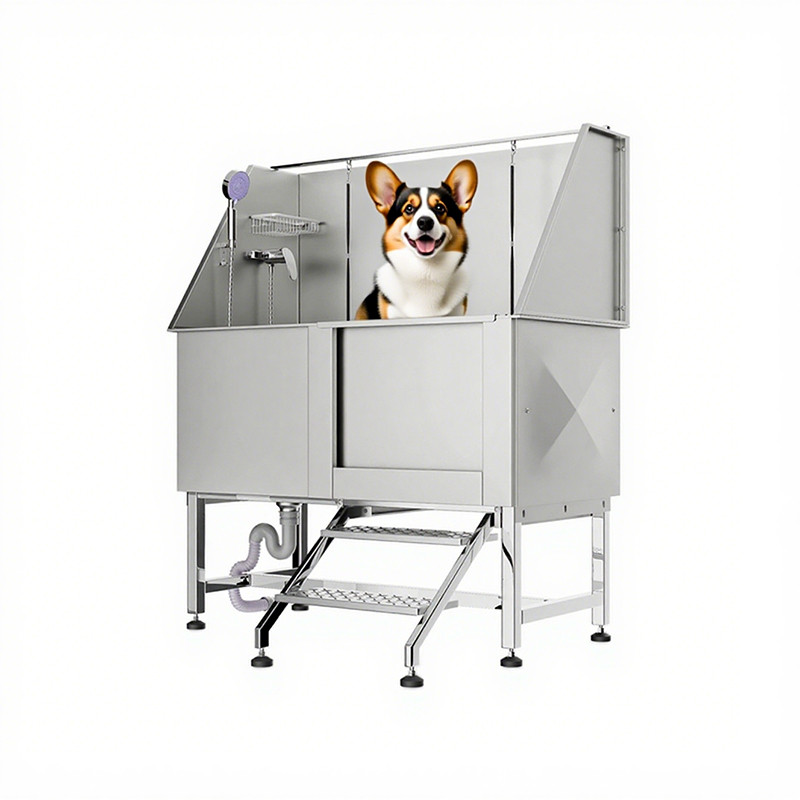 stainless steel dog wash station