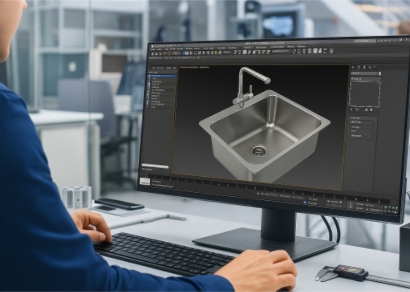 Fast Customization for Stainless Steel Sinks