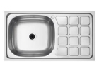 Single Bowl Kitchen Sink with Single Drain Board
