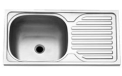 DD403 Single Bowl Sink with Drain Board