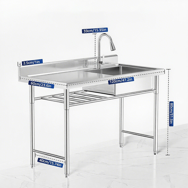 outdoor garden utility sink