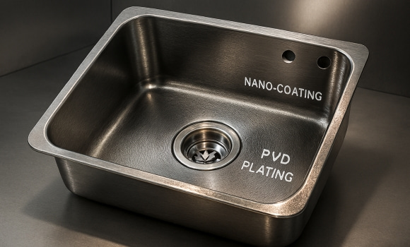 Surface Treatment for Stainless Steel Sinks