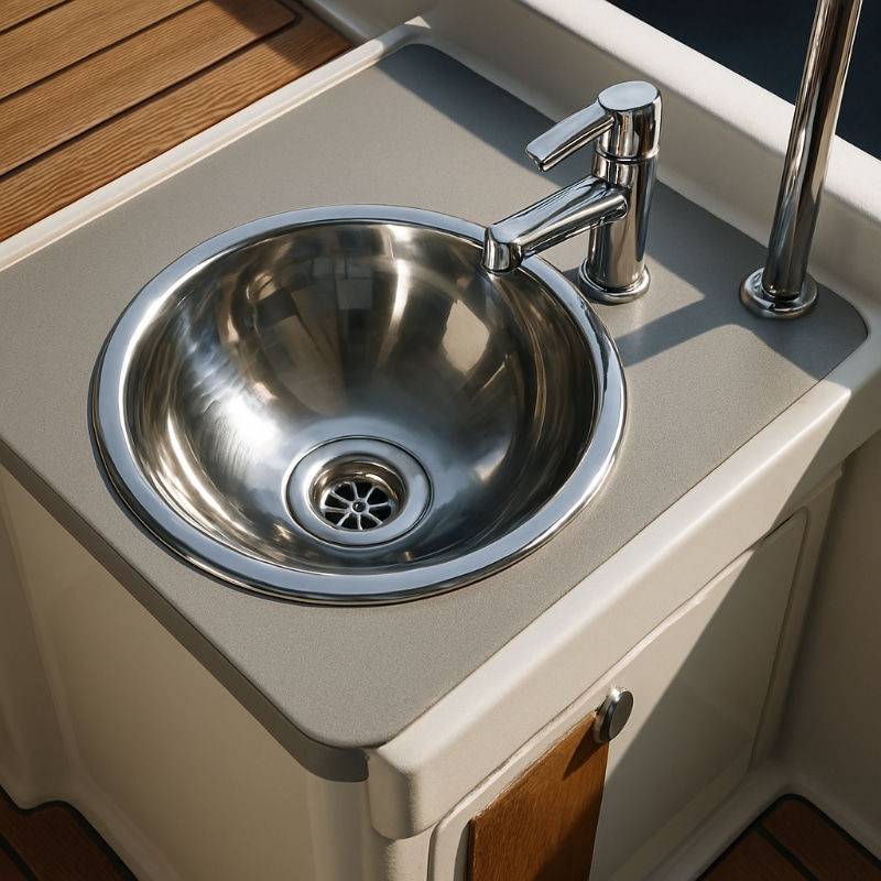Sphere shaped Stainless Steel Sink