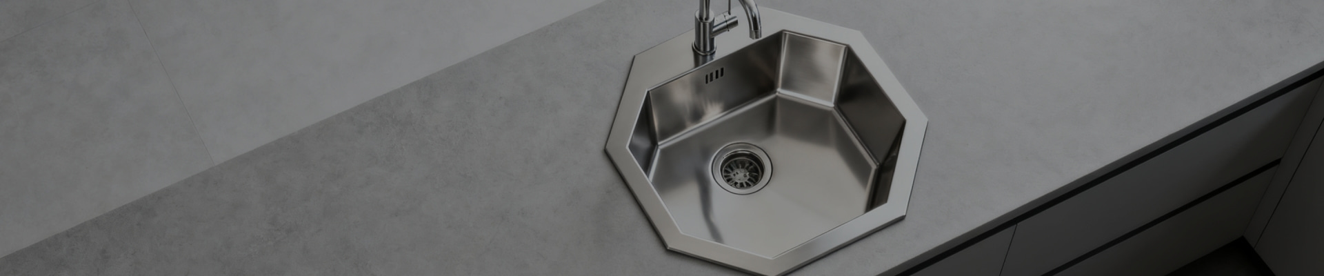 Custom-shaped Stainless Steel Sinks
