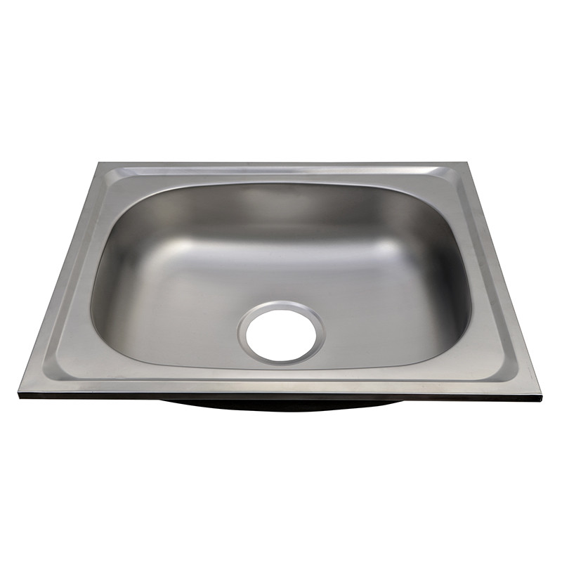 stainless single bowl kitchen sink