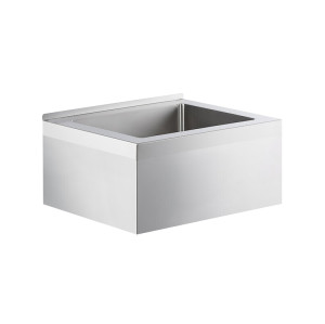 Commercial Grade Stainless Steel Floor Mop Sink and Basin