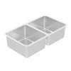 304 Stainless Steel Undermount Double Kitchen Sink