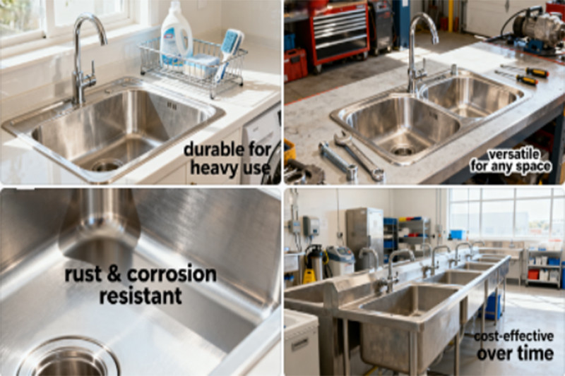 stainless steel sink