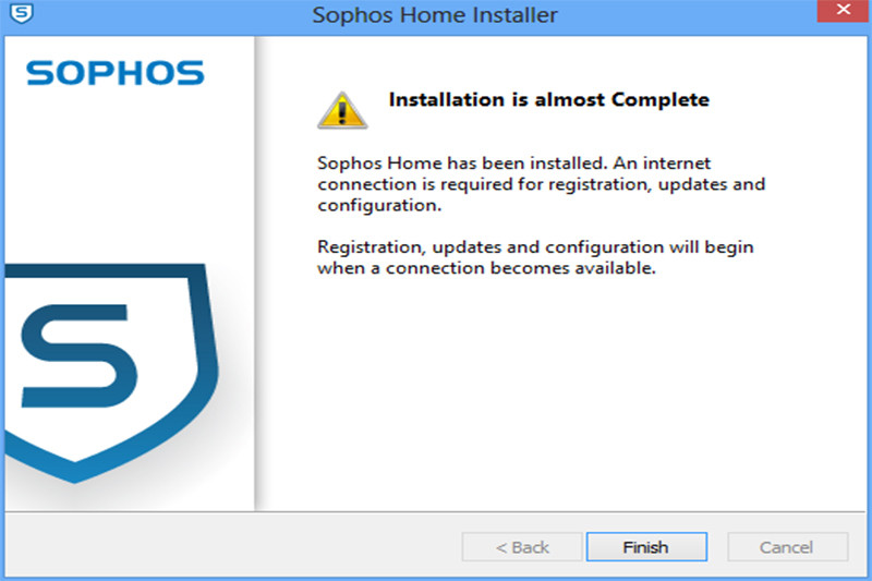 installation is almost complete