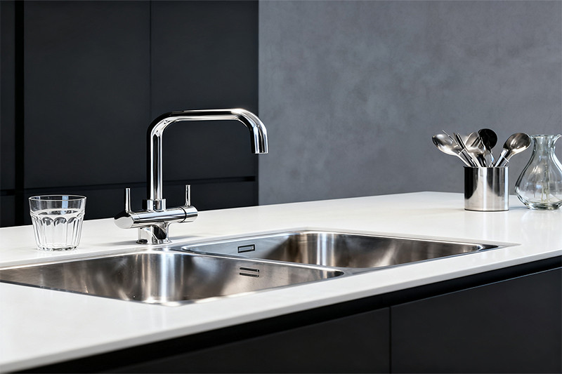 farmhouse stainless steel sink