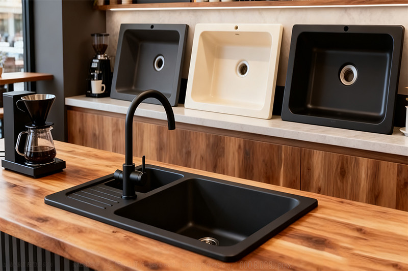 stainless steel sink with plate